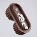Plafon AURA 2 brązowy Gx53 SL.2427 SOLLUX