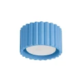 Błękitny spot z ryflowanym kloszem AURA 1xGX53 aluminiowy SL.2431 SOLLUX