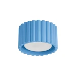 Błękitny spot z ryflowanym kloszem AURA 1xGX53 aluminiowy SL.2431 SOLLUX