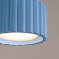 Błękitny spot z ryflowanym kloszem AURA 1xGX53 aluminiowy SL.2431 SOLLUX