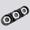 Lampa sufitowa 3-punktowa czarna MODO 3xGX53 do sypialni SL.2440 SOLLUX