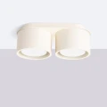 Beżowa lampa sufitowa MODO 2xGX53 do sypialni, salonu 2-punktowa SL.2443 SOLLUX