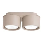 Podwójna lampa sufitowa MODO kolor taupe 2xGX53 do sypialni SL.2447 SOLLUX