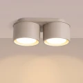 Podwójna lampa sufitowa MODO kolor taupe 2xGX53 do sypialni SL.2447 SOLLUX