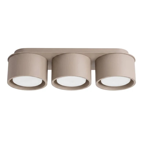 Potrójna lampa sufitowa MODO kolor taupe 3xGX53 klosze tubki SL.2448 SOLLUX