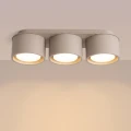 Potrójna lampa sufitowa MODO kolor taupe 3xGX53 klosze tubki SL.2448 SOLLUX