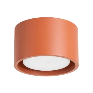 Lampa natynkowa spot MODO ochra czerwona 1xGX53 niska tubka 6cm SL.2450 SOLLUX