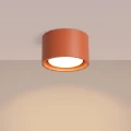 Lampa natynkowa spot MODO ochra czerwona 1xGX53 niska tubka 6cm SL.2450 SOLLUX