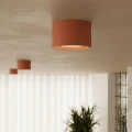 Lampa natynkowa spot MODO ochra czerwona 1xGX53 niska tubka 6cm SL.2450 SOLLUX