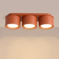 3-punktowa lampa sufitowa MODO ochra czerwona 3xGX53 do przedpokoju SL.2452 SOLLUX