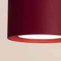 Burgundowa lampa sufitowa MODO 3xGX53 trzy ryflowane klosze SL.2456 SOLLUX