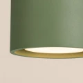 Lampa sufitowa z dwoma kloszami tubkami MODO zielona oliwka 2xGX53 SL.2463 SOLLUX