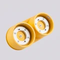 Lampa sufitowa natykowa MODO 2xGX53 żółta 2-punktowa do sypialni SL.2475 SOLLUX