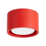 Czerwona lampa natynkowa MODO 1xGX53 tubka do jadalni SL.2478 SOLLUX