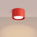 Czerwona lampa natynkowa MODO 1xGX53 tubka do jadalni SL.2478 SOLLUX