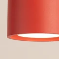 Czerwona lampa natynkowa MODO 1xGX53 tubka do jadalni SL.2478 SOLLUX