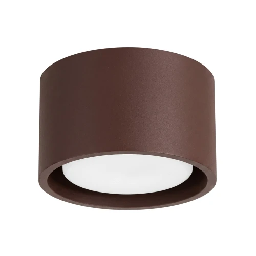 Brązowa lampa natynkowa tubka MODO 1xGX53 do kuchni, salonu SL.2482 SOLLUX