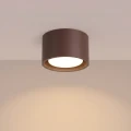 Brązowa lampa natynkowa tubka MODO 1xGX53 do kuchni, salonu SL.2482 SOLLUX