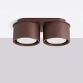 Brązowa, 2-punktowa lampa sufitowa MODO 2xGX53 nowoczesna SL.2483 SOLLUX