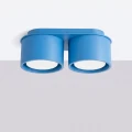 Lampa sufitowa błękitna z dwoma kloszami MODO 2xGX53 SL.2487 SOLLUX