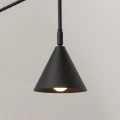 Kinkiet NOX 1 czarny z włącznikiem SL.2492 SOLLUX