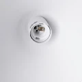 Lampa wisząca NOX 25 biała - designerski stożek do salonu, jadalni SL.2521 SOLLUX