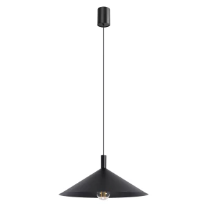 Lampa wisząca NOX 40 czarna - nowoczesna idealna do salonu 1xE27 SL.2537 SOLLUX