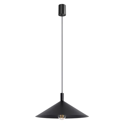 Lampa wisząca NOX 40 czarna - nowoczesna idealna do salonu 1xE27 SL.2537 SOLLUX
