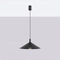 Lampa wisząca NOX 40 czarna - nowoczesna idealna do salonu 1xE27 SL.2537 SOLLUX