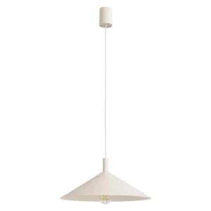 Lampa wisząca NOX 40 beżowa - nowoczesna, geometryczna do salonu SL.2539 SOLLUX