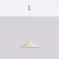 Lampa wisząca NOX 40 beżowa - nowoczesna, geometryczna do salonu SL.2539 SOLLUX