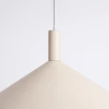 Lampa wisząca NOX 40 beżowa - nowoczesna, geometryczna do salonu SL.2539 SOLLUX