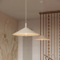 Lampa wisząca NOX 40 beżowa - nowoczesna, geometryczna do salonu SL.2539 SOLLUX