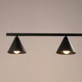 Żyrandol NOX 4L czarna SL.2552 SOLLUX