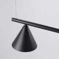 Żyrandol NOX 4L czarna SL.2552 SOLLUX