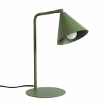 Stylowa lampa biurkowa NOX oliwkowa - nowoczesny design 1xE14 SL.2570 SOLLUX