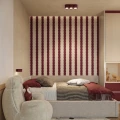 Kinkiet AURA burgund Gx53 SL.2620 SOLLUX