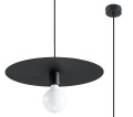 Lampa wisząca FLAVIO czarna E27 1x60W IP20 SL.0853 SOLLUX