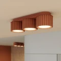 Plafon AURA w oryginalnym kolorze ochra czerwona 3xGX53 SL.2632 SOLLUX