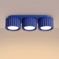 3-punktowa lampa sufitowa AURA ultramaryna 3xGx53 do jadalni, kuchni SL.2634 SOLLUX