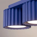 3-punktowa lampa sufitowa AURA ultramaryna 3xGx53 do jadalni, kuchni SL.2634 SOLLUX