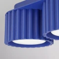 3-punktowa lampa sufitowa AURA ultramaryna 3xGx53 do jadalni, kuchni SL.2634 SOLLUX
