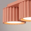 3-punktowa lampa sufitowa AURA kolor brzoskwiniowy 3xGX53 SL.2637 SOLLUX