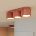 3-punktowa lampa sufitowa AURA kolor brzoskwiniowy 3xGX53 SL.2637 SOLLUX