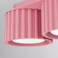 Różowy plafon, lampa sufitowa AURA 3xGX53 do nowoczesnego wnętrza SL.2638 SOLLUX
