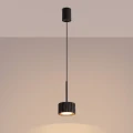 Lampa wisząca AURA 1 czarna Gx53 SL.2677 SOLLUX