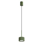 Lampa wisząca AURA 1 zielona oliwka Gx53 SL.2679 SOLLUX