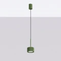 Lampa wisząca AURA 1 zielona oliwka Gx53 SL.2679 SOLLUX