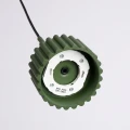 Lampa wisząca AURA 1 zielona oliwka Gx53 SL.2679 SOLLUX