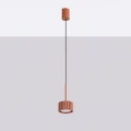 Lampa wisząca AURA 1 ochra czerwona Gx53 SL.2680 SOLLUX